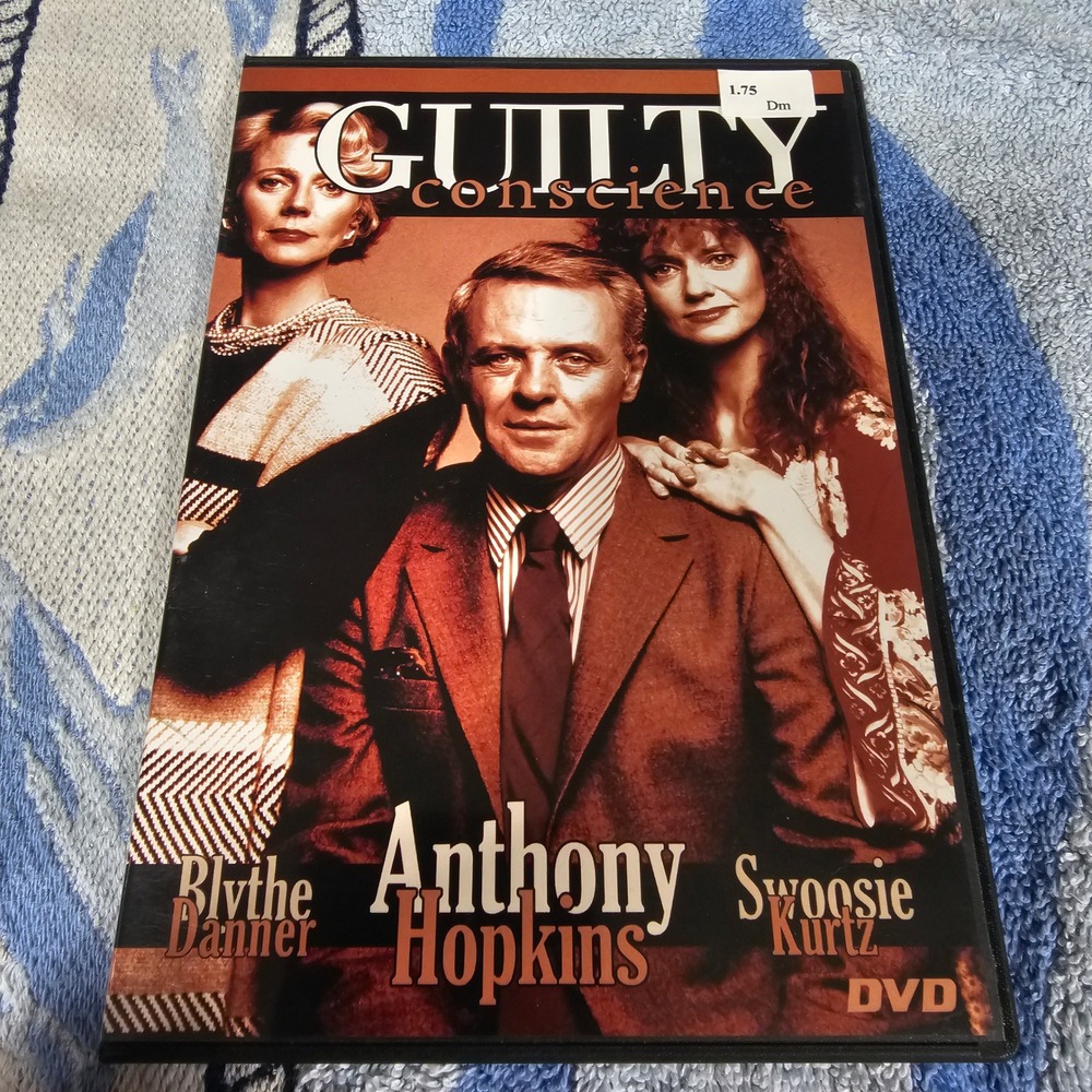 Guilty Conscience DVD Anthony Hopkins Blythe Danner Digiview Suspense Thriller